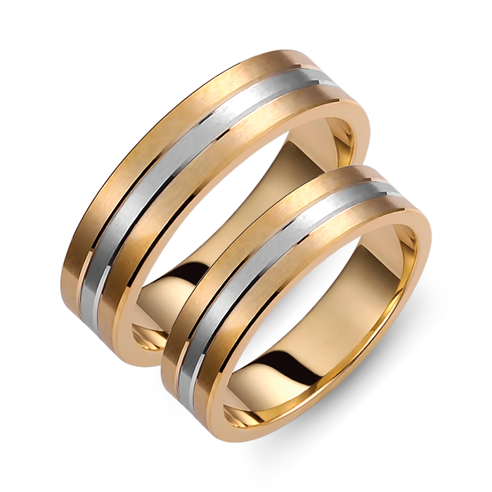 Βέρες σε κίτρινο λευκό η ροζ χρυσό σε 14 καράτια η 18 καράτια